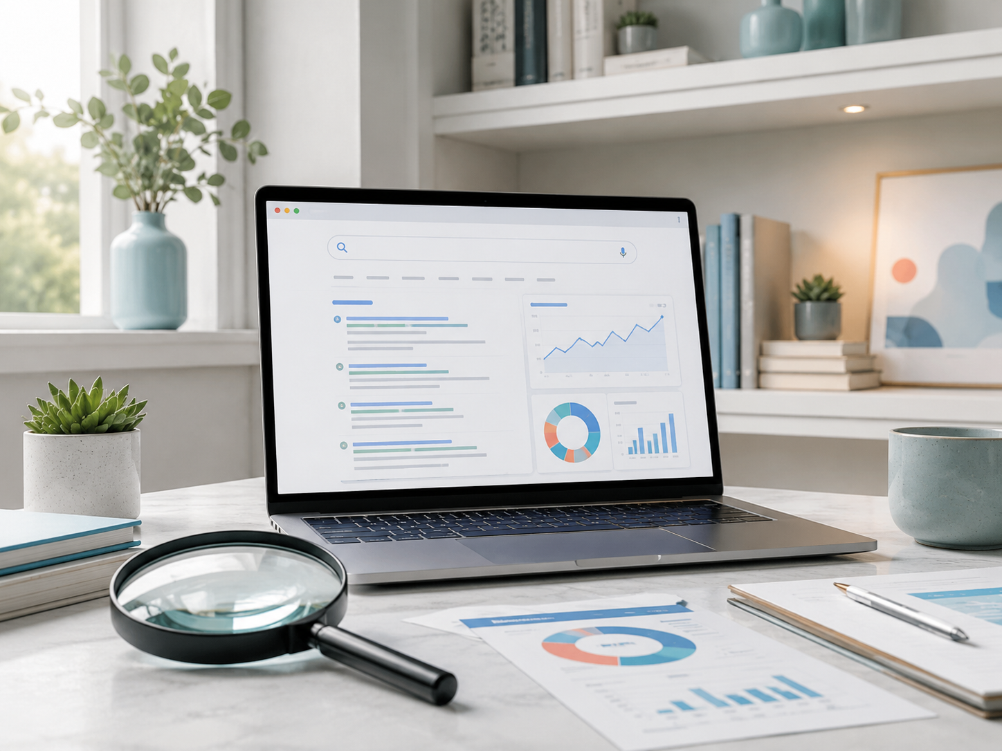 SEO y posicionamiento para aumentar la visibilidad de un negocio.